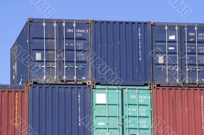 containers at the port for shipment