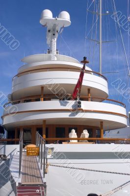 yachts in Monaco Harbour