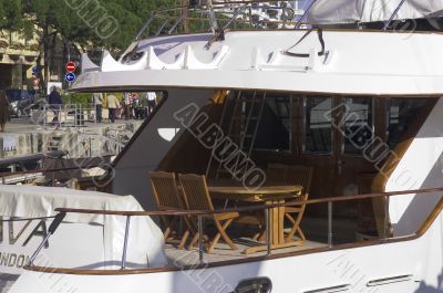 yachts in Monaco Harbour