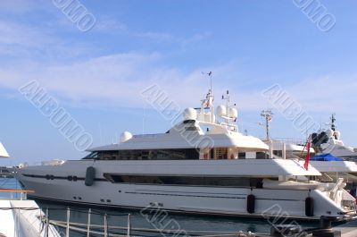yachts in Monaco Harbour