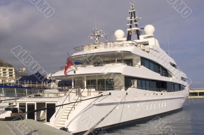 yachts in Monaco Harbour