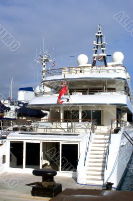 yachts in Monaco Harbour