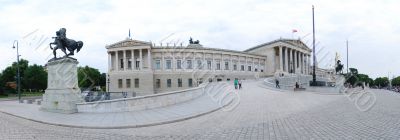 panoramic view of Parliament