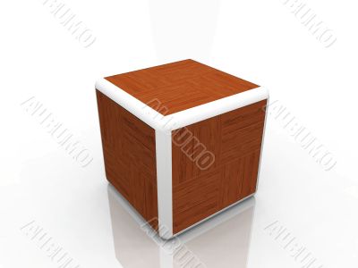 wooden cube