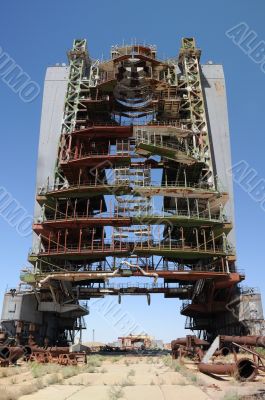 Abandoned Mobile Service Tower