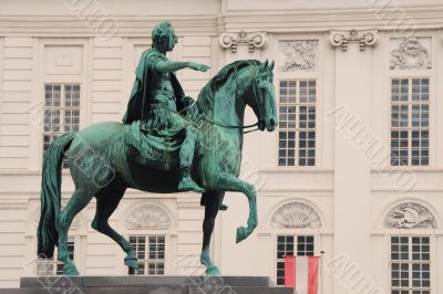 equestrian monument vienna