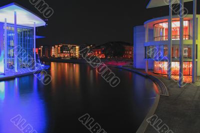 Berlin - Government District at Night