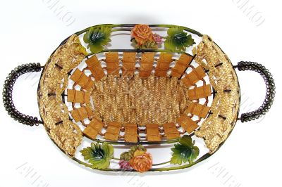 decorativeÂ basketÂ for fruit 