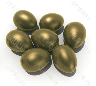 Gold eggs