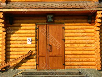 wooden door