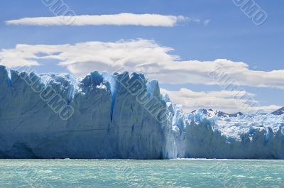 ice mountains of Argentina