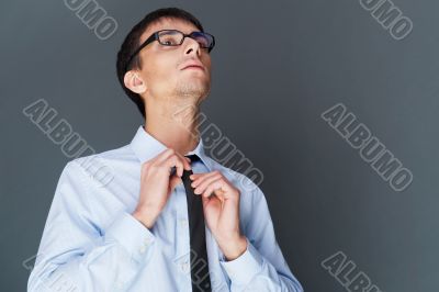 Portrait of a good looking Caucasian American business man again Portrait of a good looking Caucasian American business man again