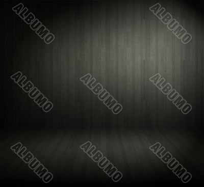 Creative wooden background. Inside a room