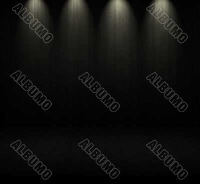 Creative wooden background. Inside a room