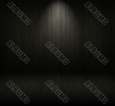 Creative wooden background. Inside a room