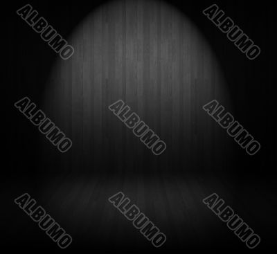 Creative wooden background. Inside a room