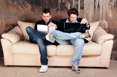 Portrait of a group of students