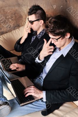 Portrait of a group of students