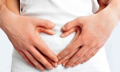 Pregnant women and her boyfriend