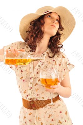 Closeup portrait of trendy pretty woman wearing stylish dress ho Closeup portrait of trendy pretty woman wearing stylish dress ho