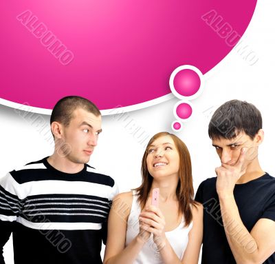 Portrait of group of people