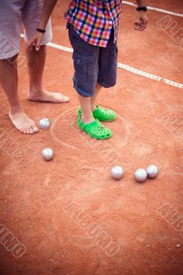Artistic lifestyle photo of happy family: adult man and his son Artistic lifestyle photo of happy family: adult man and his son