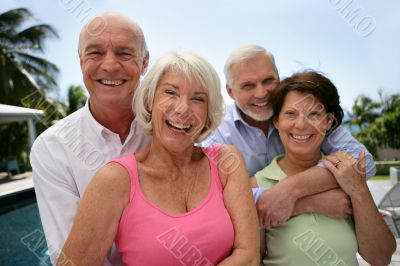 Couples on holiday together