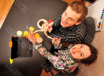 Creative people working in office Creative people working in office