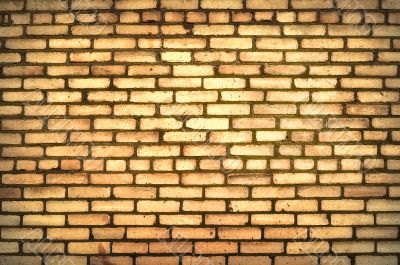 The old grunge brick wall