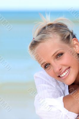 Woman by the sea Woman by the sea