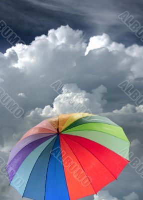 Rainbow umbrella Rainbow umbrella