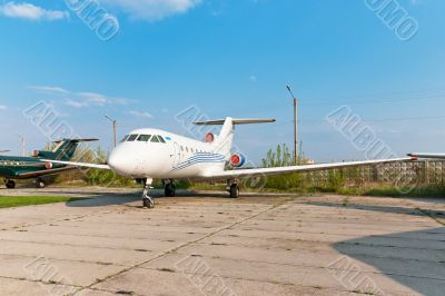 Yakovlev Yak-40 plane