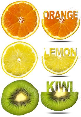 Orance Lemon Kiwi Slices
