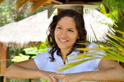 Business woman relaxing Business woman relaxing