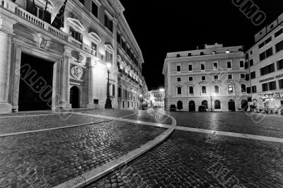 Cobblestone streets of Rome