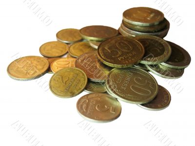 Old russian and soviet coins from different times Old russian and soviet coins from different times
