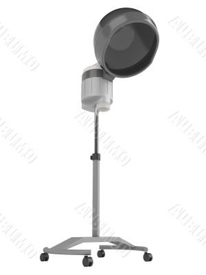 Stand salon hair steamer on wheels Stand salon hair steamer on wheels