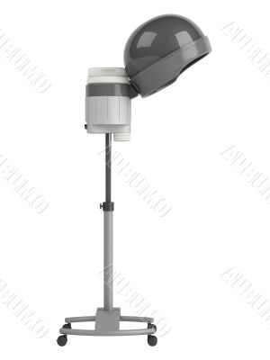 Stand salon hair steamer on wheels Stand salon hair steamer on wheels