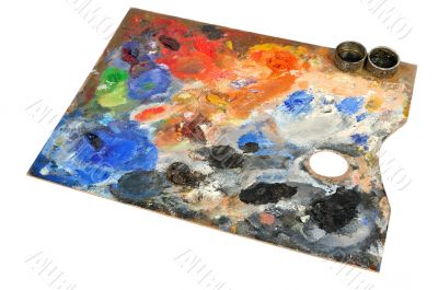 Artistic palette