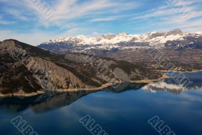 Lake Serre-Poncon Lake Serre-Poncon