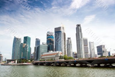 The Singapore Skyline