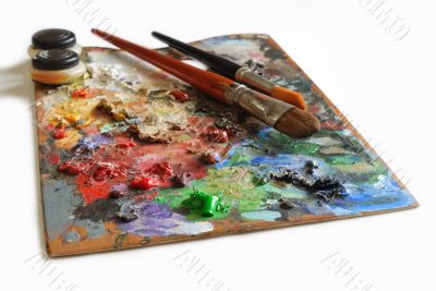 Artistic palette