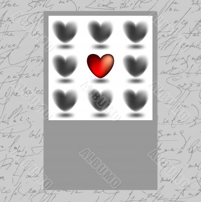 background with hearts