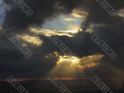 before rain