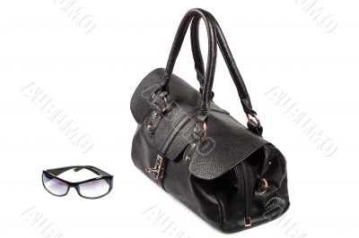 Black handbag