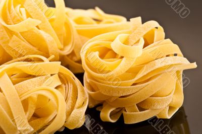 Fettuccine closeup