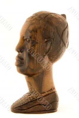 African statuette - profile African statuette - profile