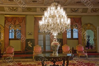 Chandelier in the Conference Room - Dolmabahche Palace