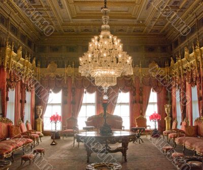 Visitors Hall - Dolmabahche Palace,wide view