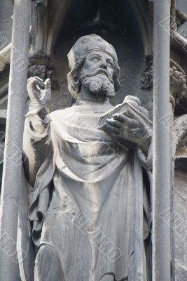 St. Stephen Church in Vienna - statue